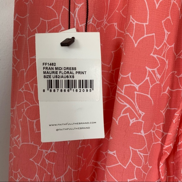 FAITHFULL THE BRAND Fran Maurie Floral Midi Dress - Picture 15 of 16